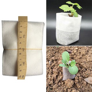 ✿Oasis✿100 Túi Trồng Cây Bằng Vải Không Dệt Thân Thiện Với Môi Trường
