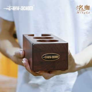 MHW-3BOMBER Đế Đặt Tamper Gỗ Óc Chó (Walnut) Cao Cấp