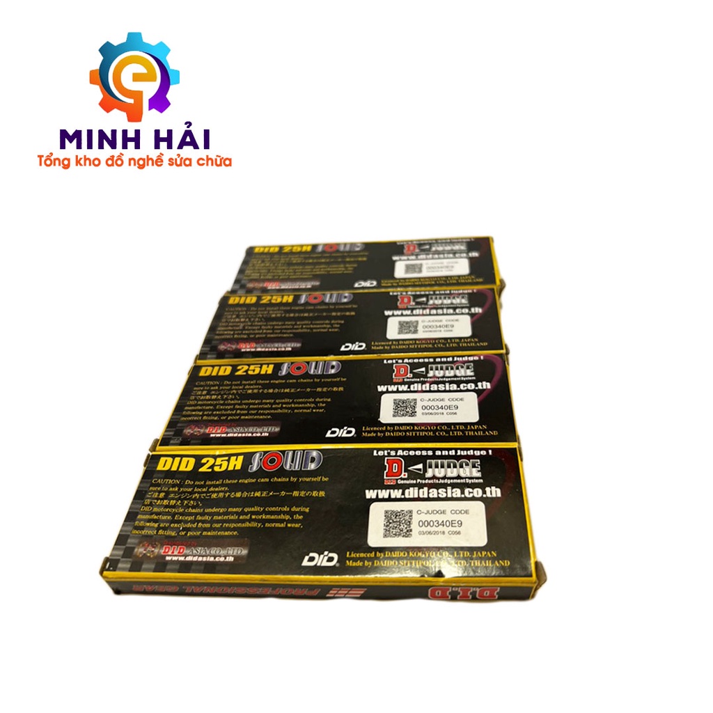 Sên Cam, Sên Đề DID Chính Hãng 120 Mắt, Dành Cho Các Loại Xe Số, Xe 62- 84-88-90 - Đồ Nghề Minh Hải