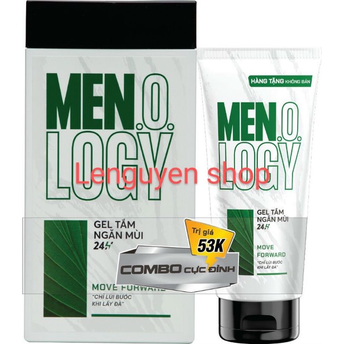 GEL Tắm Ngăn Mùi MEN.O.LOGY 630ML MOVE FORWARD