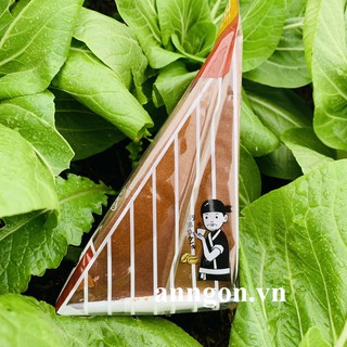 Bánh bông lan tam giác Đài Loan vị cacao/trà xanh shop anngon