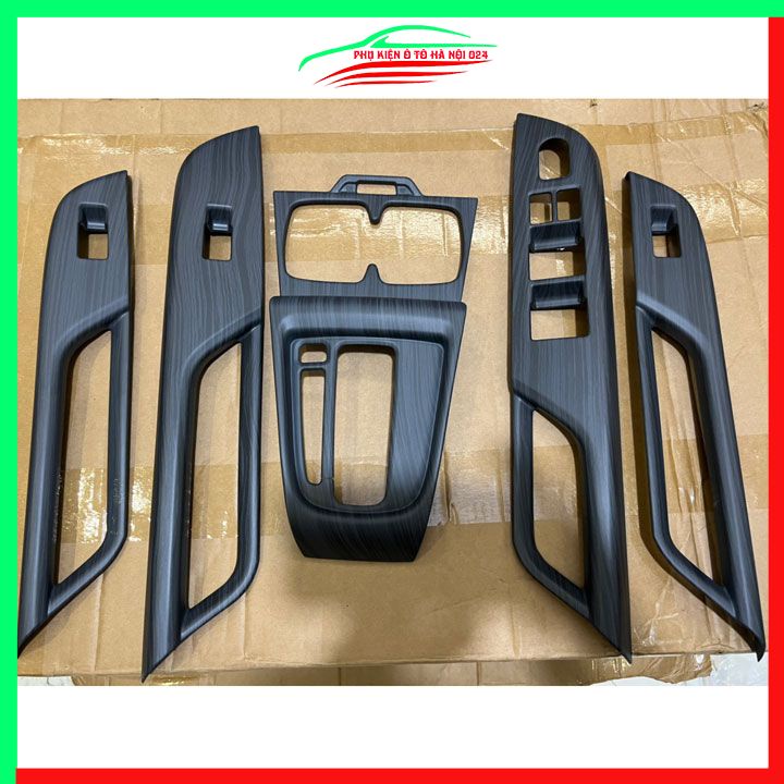 Bộ ốp nội thất Ertiga 2019-2022 vân đá nhựa ABS trang trí làm đẹp nội thất ô tô