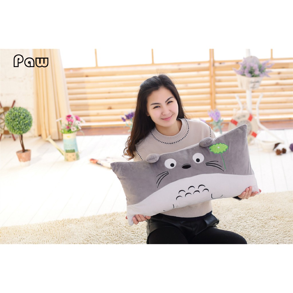 Hoạt Hình Gối Ôm Hình Totoro Xinh Xắn Êm Ái