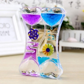 Đồng Hồ Cát Dầu Hình Trái Tim Đôi