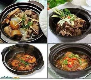 Nồi đất kho cá, kho thịt