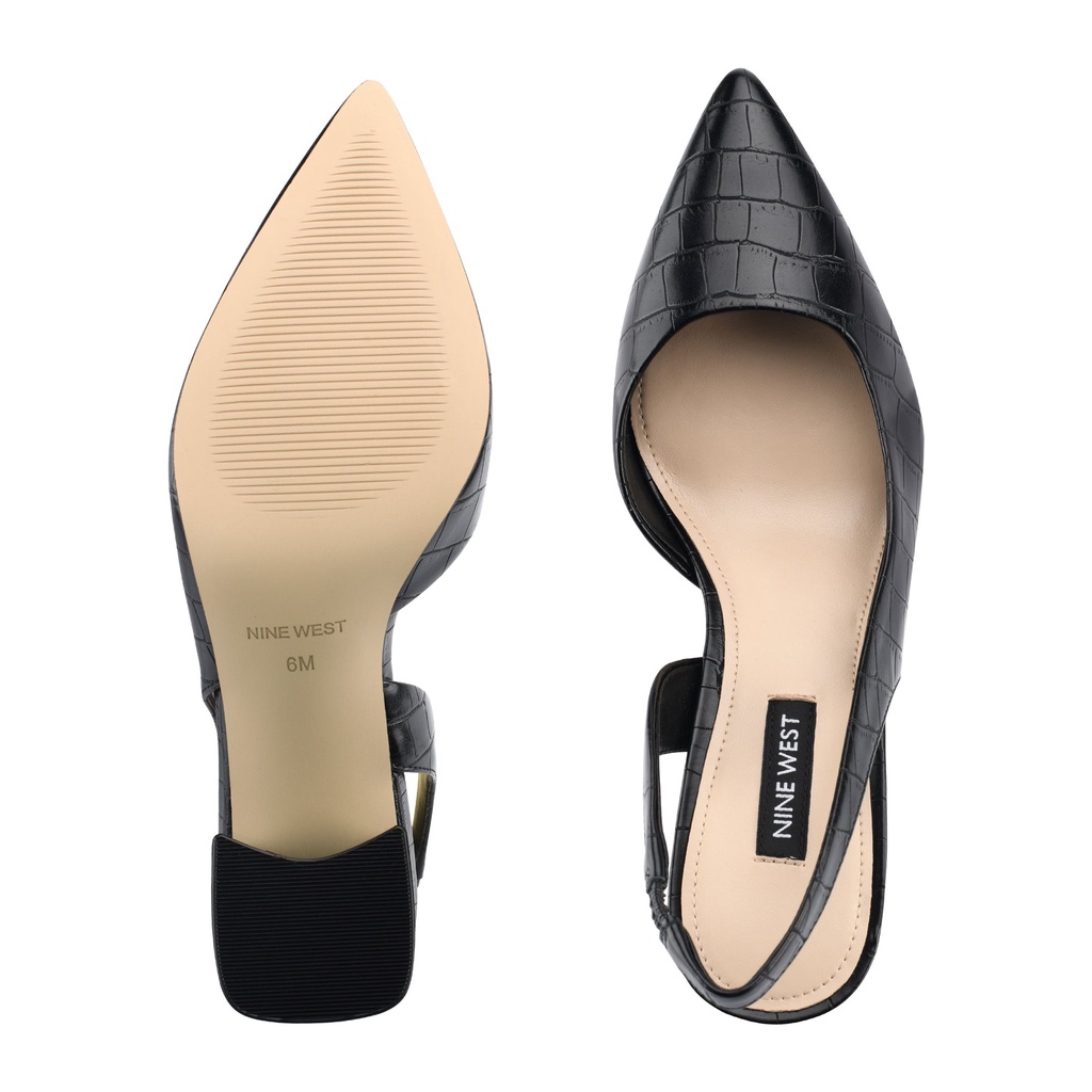 Xăng đang nữ gót vuông NINE WEST wnCAREEN3 21B5