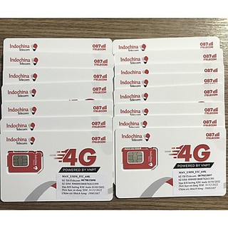SIM 4G ITELECOM INDOCHINA 90GB/30 NGÀY