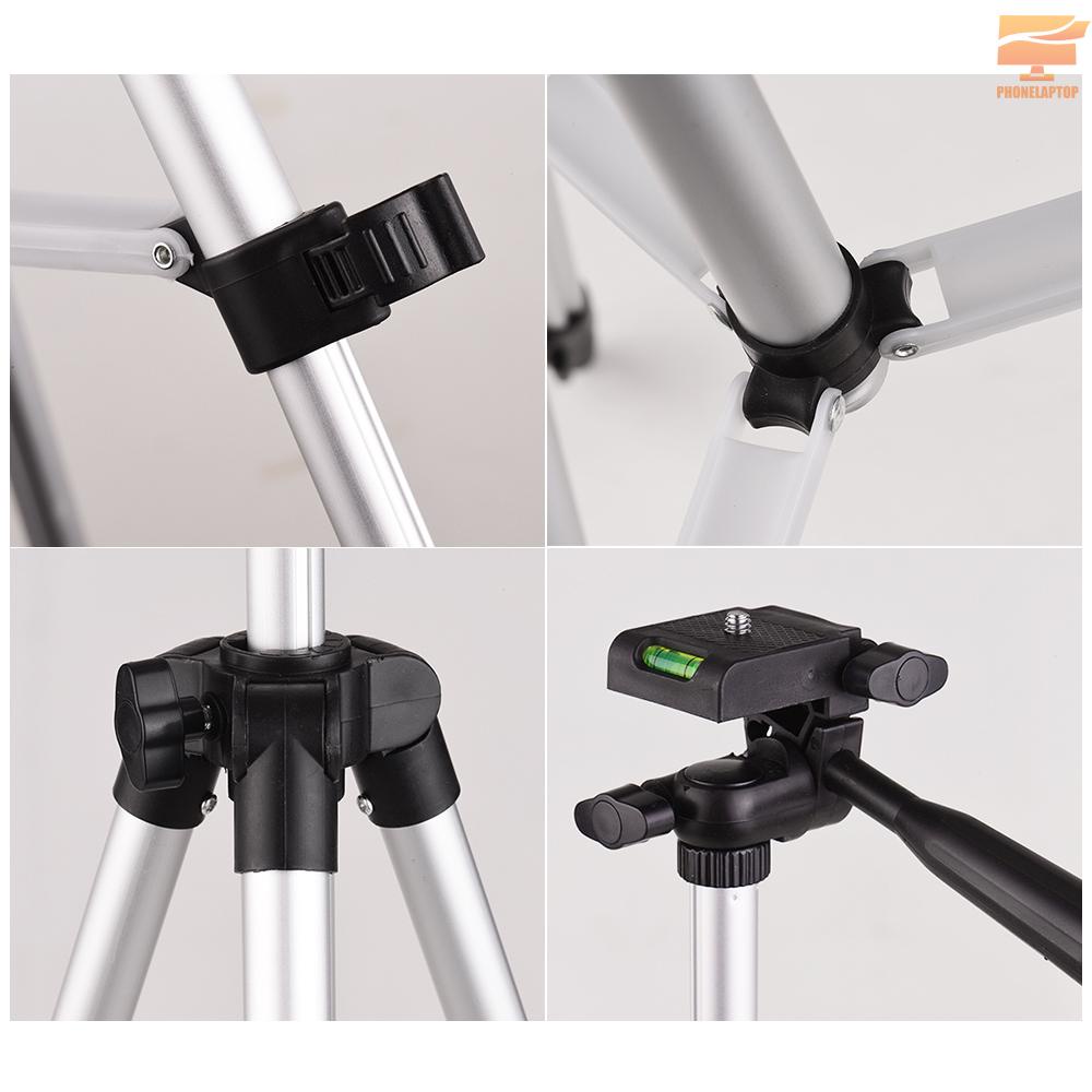 3110 Pro Camera Tripod Lightweight Flexible Portable Three-way Head Compatible with Sony Canon Nikon