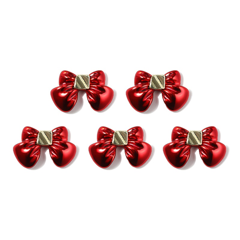 Hạt Charm Hình Nơ Đính Móng Tay Trang Trí Thủ Công Dành Cho Bạn Nữ