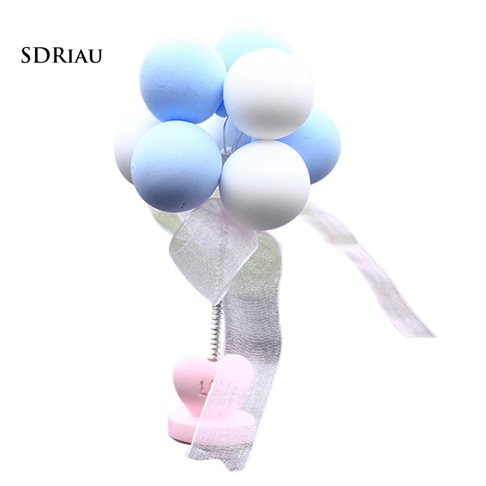 Bong Bóng Nhiều Màu Trang Trí Xe Hơi