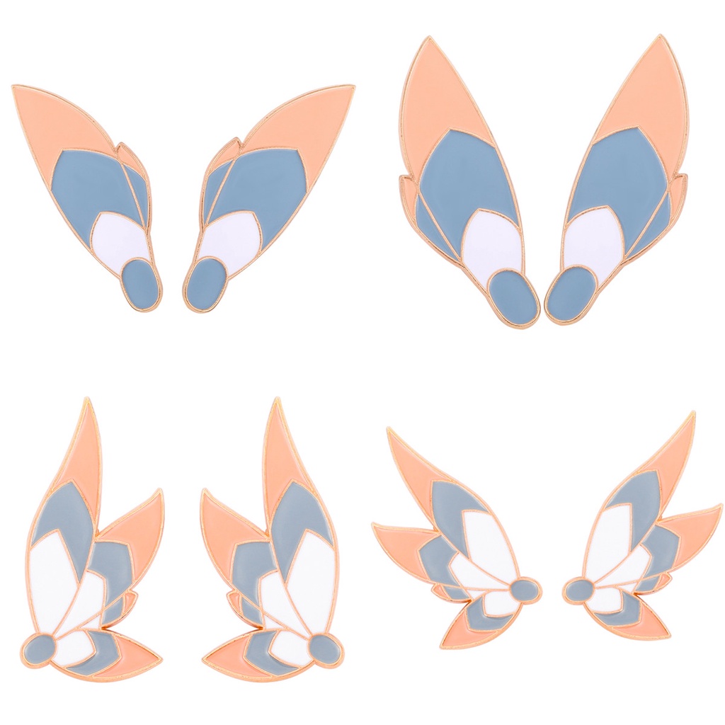 Kẹp tóc QIHE JEWELRY họa tiết hoạt hình xinh xắn hợp thời trang