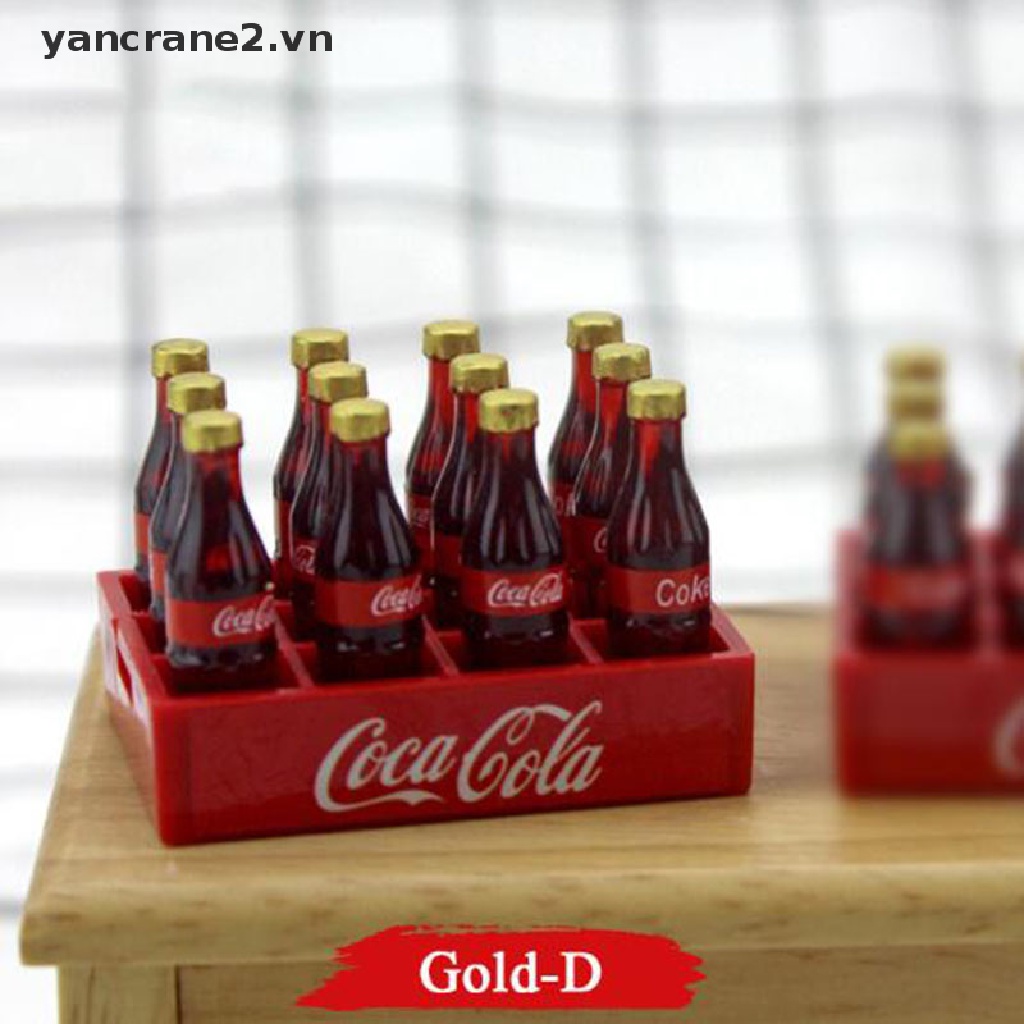 Mô Hình Chai Nước Ngọt 1 / 12 Dùng Trang Trí Nhà Búp Bê