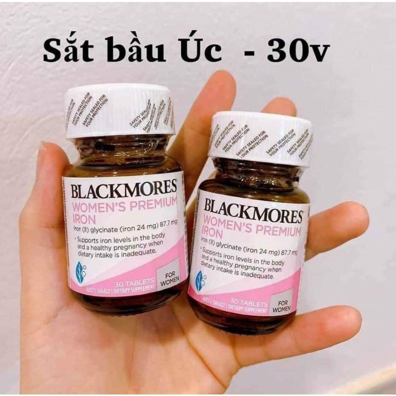 SẮT BẦU BLACKMORES 30 VIÊN