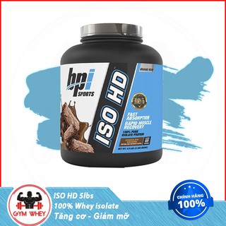 [FreeShip + Quà] Sữa Tăng Cơ Bắp Bpisports Iso HD 5 Lbs (2.34Kg) - Authentic 100%