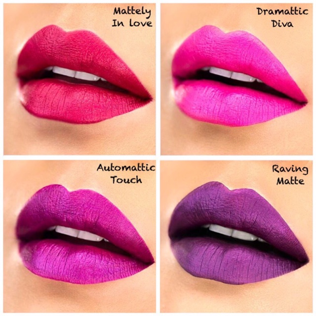 SALE màu kén tông : 155k / 1 Son môi kem lì cho concept Halloween - son Matte - Mattallic nhũ mịn Mi