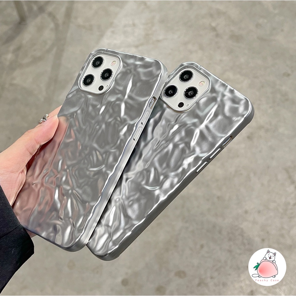 Ốp Điện Thoại TPU Mềm Phối Lá Nhôm Màu Nhám Cho iPhone 14 13 11 12 Pro Max Xr Xs Max 7 8Plus 12mini