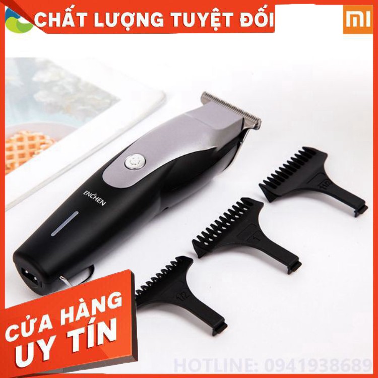 [SaleOff] Tông đơ cắt tóc Xiaomi Enchen Humming bird 3 lưỡi dao 10W độ ồn thấp - Bảo Hành 6 Tháng - Shop Thế Giới Điện M