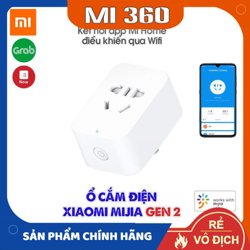 Ổ Cắm Thông Minh Xiaomi Mijia Gen 2 Chính Hãng