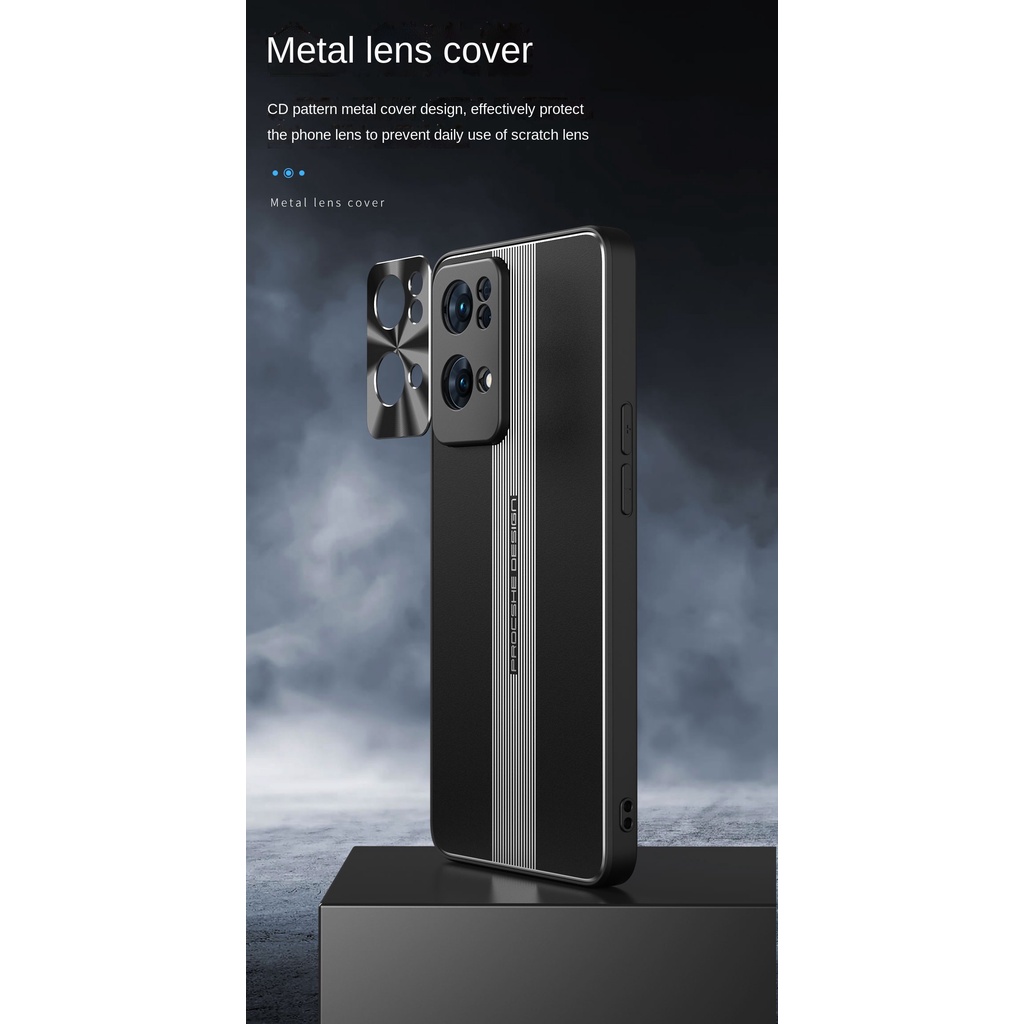 Ốp Điện Thoại Hợp Kim Nhôm Chống Sốc Cho OPPO Reno 7 Pro