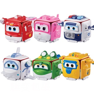 HOTAudi Double Diamond Super Flying Man Gói vui nhộn dành cho trẻ em Hộp đồ chơi Robot biến dạng Ledi Xiaoai