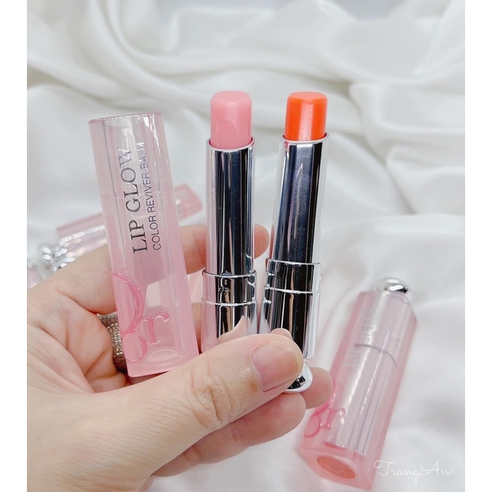 Son Dior Addict Lip Glow Tester unbox - màu 001 004 027 033 017 008 007