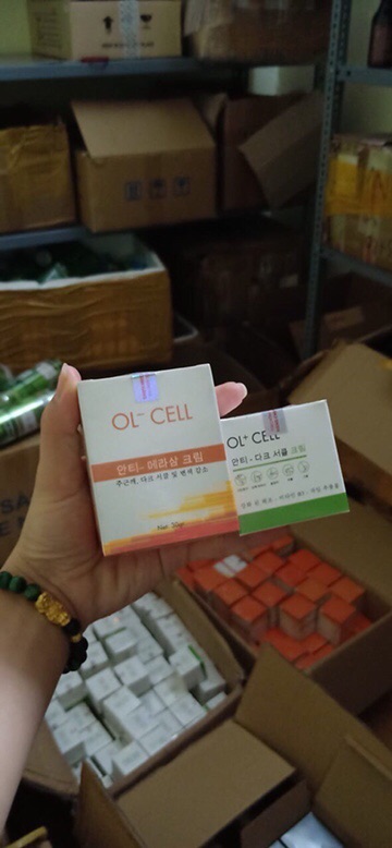 Kem mờ thâm OL-Cell Hàn Quốc. Luôn có sẵn số lượng lớn. chuyên sỉ cho đại lý và Spa