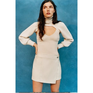 [ZARA AUTH] Quần váy da Za.Ra mềm đẹp size M