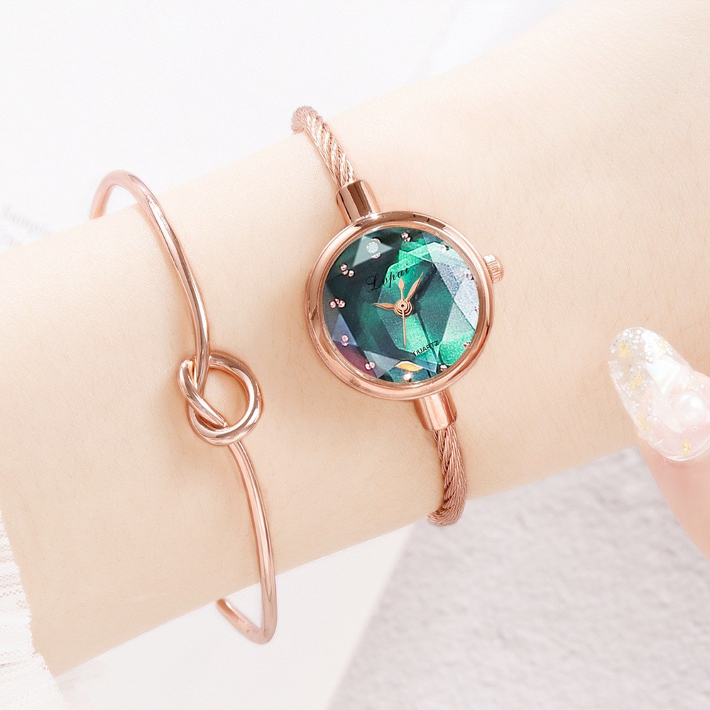 Đồng hồ thời trang nữ cao cấp LVPAI mặt vát 3D lấp lánh sang trọng máy Nhật hàng chính hãng - MS24 | BigBuy360 - bigbuy360.vn