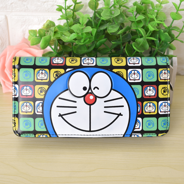Ví Hoạt Hình Doraemon Phối Khóa Kéo Xinh Xắn Kn3302