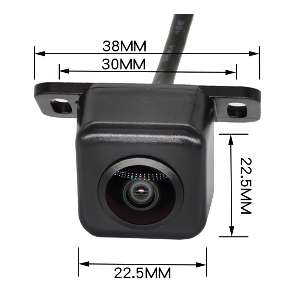 Camera tiến cho ô tô, dùng với màn hình android, độ phân giải HD 720P, góc quan sát 170 độ