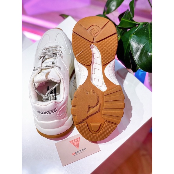 Giày MLB Bigball Chunky NY Yankees đế Gum - Ảnh thật shop chụp