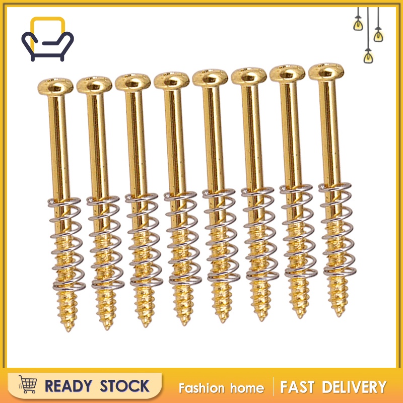 【Fashion home】 Electric Guitar Humbucker Pickup Screws&Springs for Guitar Bass Parts