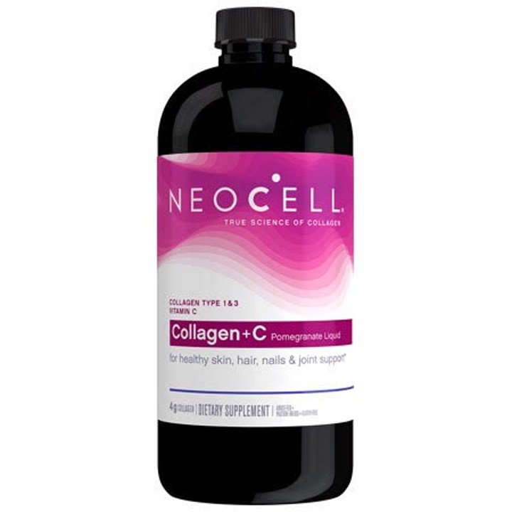 NeoCell Collagen + C Pomegranate Liquid, 473 ml