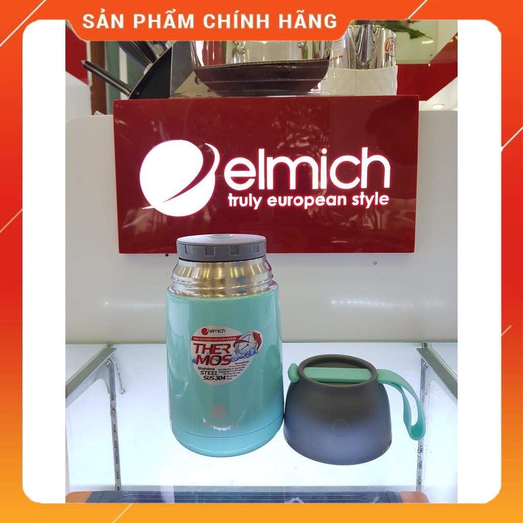 Bình ủ cháo elmich giữ nhiệt đựng thức ăn, cháo Elmich 650ml- 2355