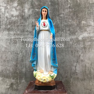 Tượng Đức Mẹ Fatima 70cm