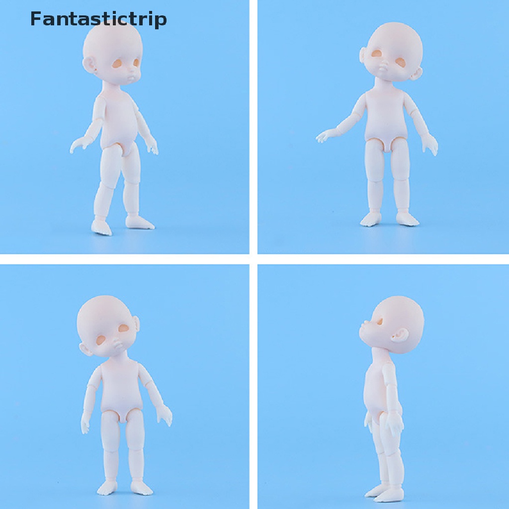 Búp Bê Bjd 16CM 13 Khớp Có Thể Di Chuyển Không Có Khớp Nối