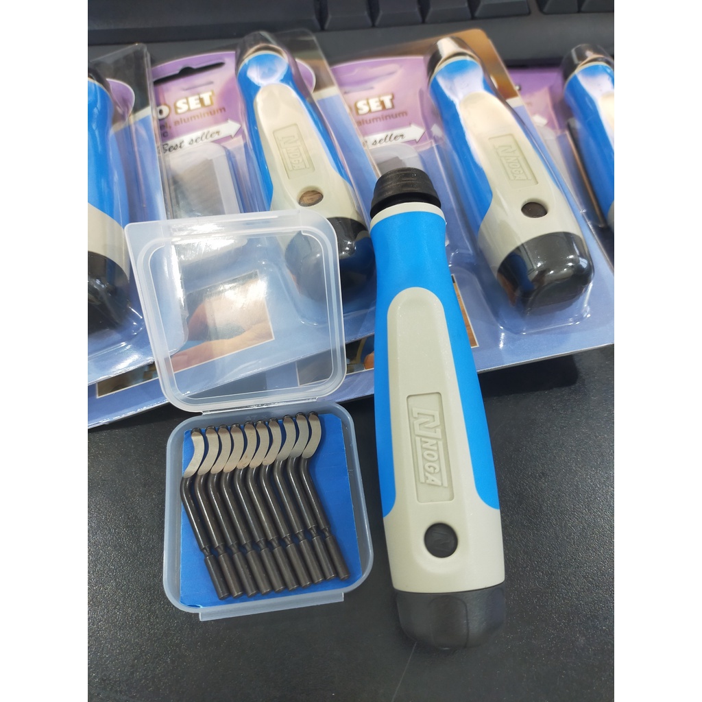 Bộ dụng cụ, dao cạo, dao gọt bavia NG8150 của Noga Isael