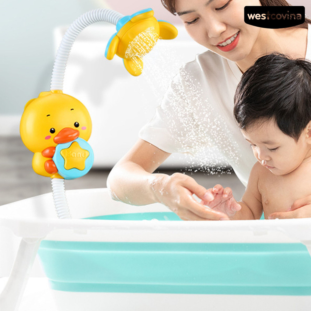 Đồ chơi xịt nước hình chú vịt hoạt hình thú vị