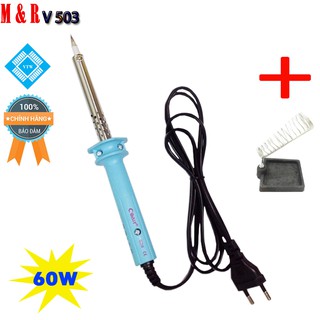 Mỏ hàn M & R V - 503 ( 60W chính hãng ) + đế gác mỏ hàn