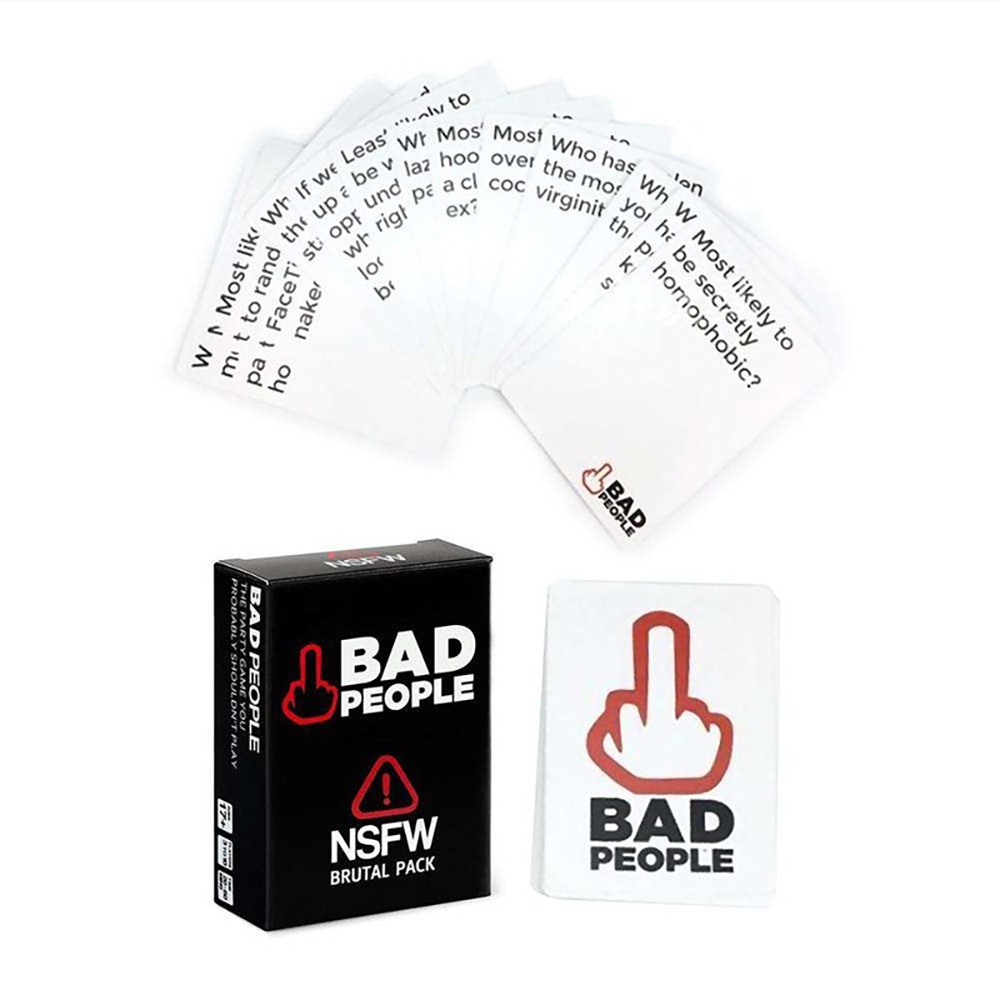 Bộ Trò Chơi Thẻ Bài Bad People Board Game Thú Vị BG42