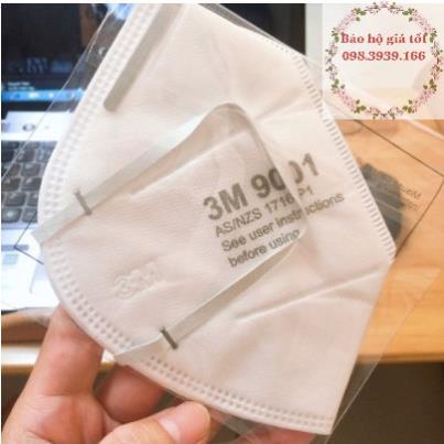 Khẩu trang chuyên dụng 3M 9001 (chống khói bui nano PM2.5) BHGT