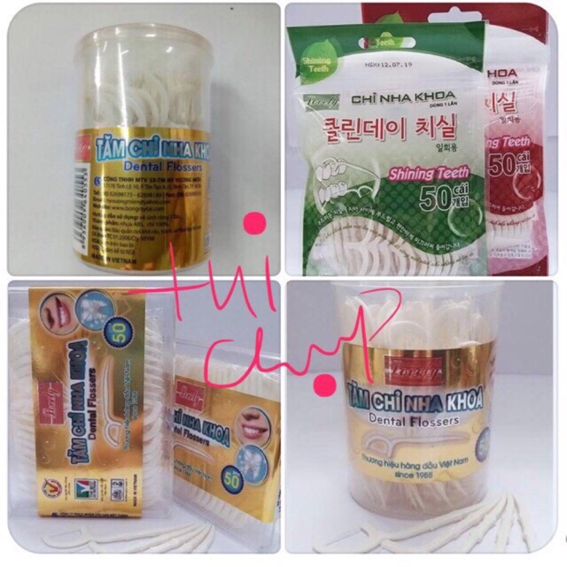 Tăm chỉ nha khoa Lovely Dental Flossers (chất lượng hàng đầu Việt Nam từ năm 1988)