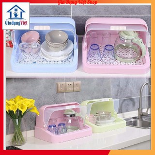 Giá Úp Cốc Việt Nhật Có Nắp Đậy 1355