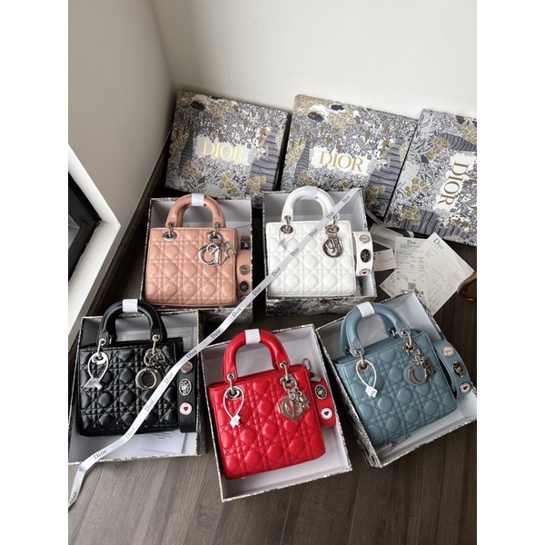 Túi xách nữ Dior Lady 5 ô chuẩn SPSL FULL BOX