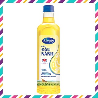 Dầu đậu nành simply chai 1 lít