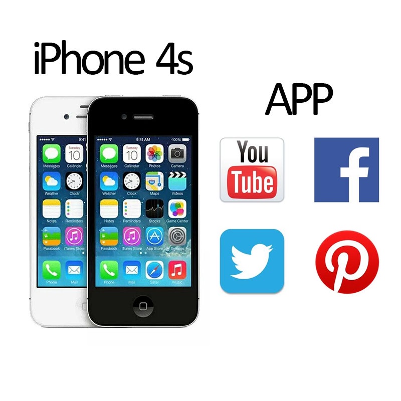 Apple iphone4s điện thoại iphone 8G/16G Điện thoại cũ  điện thoại cho bé   Điện thoại cảm ứng Quốc tế