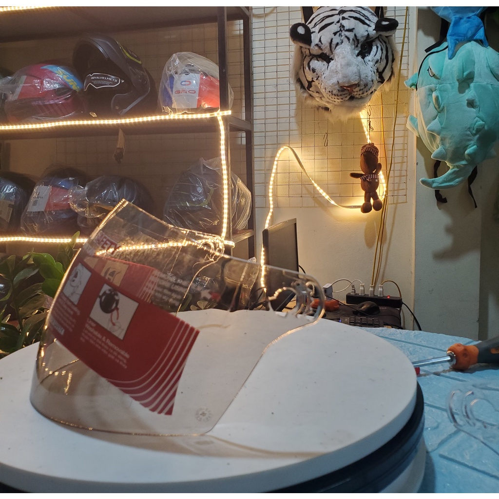 Kính thay thế cho dòng Mũ bảo hiểm Honda , Asia, RoyalM01, Grov0