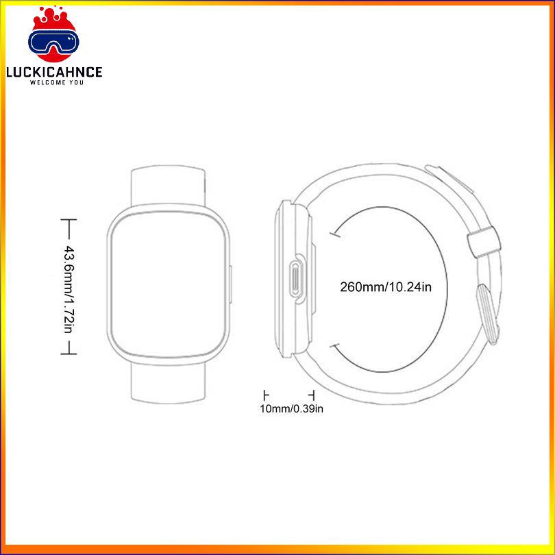 Đồng Hồ Thông Minh HW13 1.57 "Chống Nước Ip68 Theo Dõi Sức Khỏe