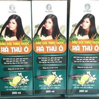 DẦU GỘI HÀ THỦ Ô giúp giảm BẠC TÓC , kích thích MỌC TÓC  và chặn đứng RỤNG TÓC 💕💕💕