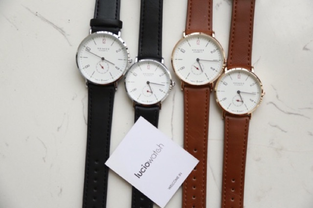 Đồng hồ NOMOS Dây da & Mesh - size 34mm và 40mm